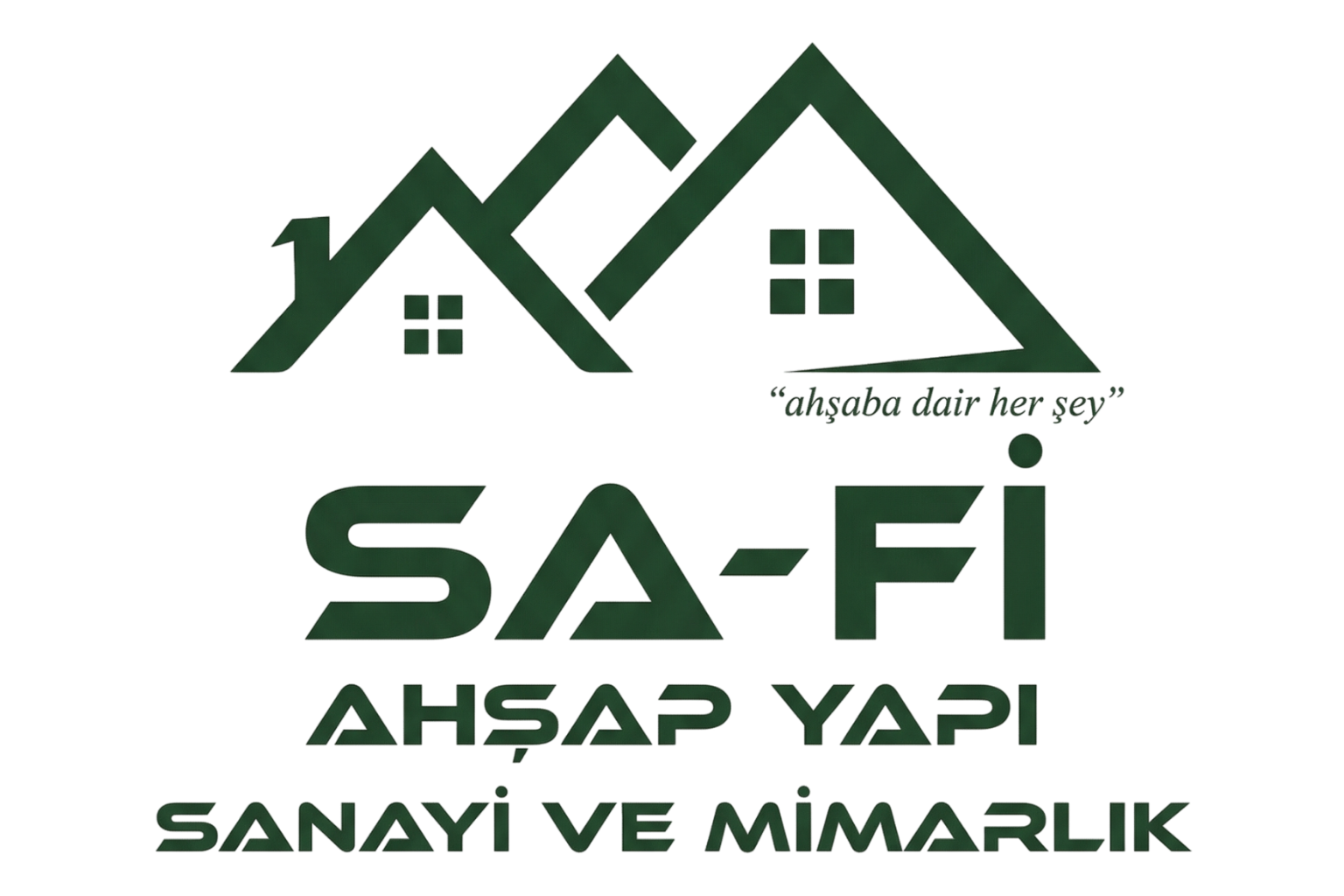Safi Ahşap Logo Haki